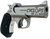 Bond Arms BACYP Cyclops Big Bore 44 Mag 1rd 4.25"  Stainless Steel w/Engraved Barrel, Matte Stainless Frame, Black Extended B6 Resin Grip