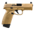 FN 66101390 545 MRD Full Size 45 ACP 10+1 4.10" Black Hammer Forged/Target Crown Barrel/ Flat Dark Earth Optic Cut/Serrated Slide/Flat Dark Earth Polymer Frame w/Picatinny Rail, Ambidextrous