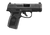 FN 66101414 Reflex MRD Micro-Compact Frame 9mm Luger 10+1, 3.30" Black Target Crown Steel Barrel, Black PVD Optic Ready/Serrated Steel Slide & Polymer Frame w/Picatinny Rail, Ambidextrous