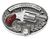 North American Arms 22LR-BBO Mini-Revolver w/Belt Buckle 22 LR 5 Shot 1.13" Stainless Steel Barrel, Frame & Cylinder, Rosewood Birdshead Grip, Exposed Hammer, Includes Custom Carry Belt Buckle