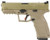 TISAS PX-9DFDE 9MM PISTOL 4.1" BBL 18/20RD ORD FDE