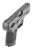 Smith & Wesson M&P9 M2.0 Sub Compact 9mm Luger, 3.6" Barrel, 12+1, Black Armornite