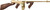 THOMPSON 1927A1 45ACP CARBINE TITANIUM GOLD W/50RD & 20RD