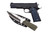 DE 1911 10MM 5" BLK W/KNIFE  #10mm