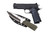 DE 1911 45ACP 4.33" KNIFE    #45 ACP