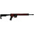 Black Rain Ordnance Custom "Red & Blue Tennessee" Spec15 Rifle 5.56 30rd Magazine 16" Barrel