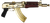 Zastava Arms Usa ZP92762SRGL ZPAP 92 7.62x39mm 30+1 10" 24K Gold Plated/ Cold HammerForged/ Chrome Lined Barrel, Steel 24K Gold Plated Receiver, Serbian Red Wood Grips
