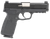 Kahr Arms TP90S94N TP9-2  9mm Luger Caliber with 4" Barrel, 8+1 Capacity, Black Finish Picatinny Rail Frame, Serrated Matte Black Stainless Steel Slide, Textured Polymer Grip & TruGlo Night Sights