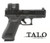 45 MOS Ameriglo 4" 9mm ACRO P2 Blk (2)17rd TALO