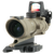 Trijicon 100555 ACOG ECOS Combo Flat Dark Earth 4x32mm Illuminated Amber Crosshair .223 BDC Reticle