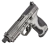 Smith & Wesson M&P9 M2.0 Metal 9mm Luger, 4.625" Barrel, 17+1, Tungsten Gray Cerakote