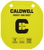 Caldwell 1116703 Gong  8" Yellow AR500 Steel 0.38" Thick Hanging
