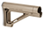 Magpul MAG480-FDE MOE Carbine Stock Fixed Flat Dark Earth Synthetic for AR-15, M16, M4 with Mil-Spec Tubes (Tube Not Included)