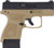 BERETTA APX A1 CARRY 9MM 3" FS 8RD FDE OPTICS READY