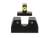 Trijicon 600890 HD XR Night Sight Set Green Tritium/Yellow Outline Front, Green Tritium Rear, Black Frame, Fits FN FNP/FNX