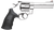 Smith & Wesson 163636 Model 629 Classic 44 Rem Mag or 44 S&W Spl Stainless Steel 5" Barrel & 6rd Cylinder, Satin Stainless Steel N-Frame, Red Ramp Front/White Outline Rear Sights