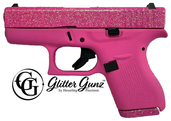 GLOCK 42 380ACP 3.25 PIXIE GLITTER GUNZ