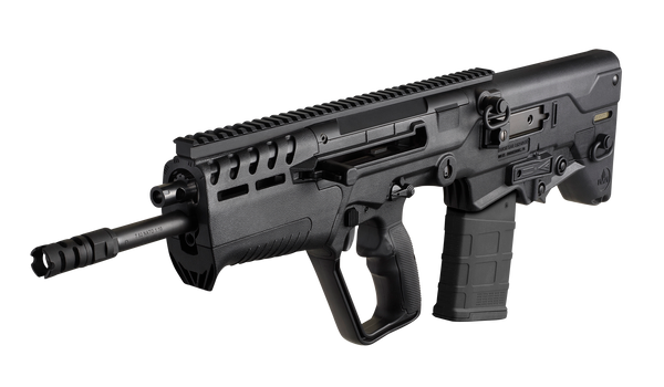 IWI US T7B2010 Tavor 7 7.62x51mm NATO Caliber with 20" Barrel, 10+1 Capacity, Black Metal Finish, Black Fixed Bullpup Stock & Black Polymer Grip Ambidextrous Hand