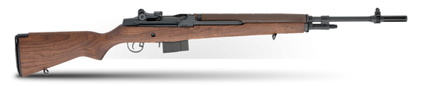 Springfield Armory MA9102 M1A Standard Issue 308 Win/7.62x51mm 10+1 22" Black Parkerized Steel Barrel, Black Parkerized Steel Receiver, Walnut Fixed Stock, Right Hand