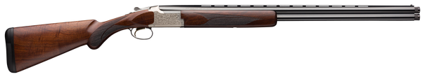 Browning 018163604 Citori Feather Lightning 20 Gauge 28" Barrel 3" 2rd, Blued Steel Barrel, Satin Nickel Finished Engraved Alloy Receiver, American Black Walnut Stock With Lightening Style Grip
