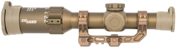 Sig Sauer Electro-Optics SOT61DVO Tango6T DVO Flat Dark Earth 1-6x 24mm 30mm Tube Illuminated DWLR-556 Reticle