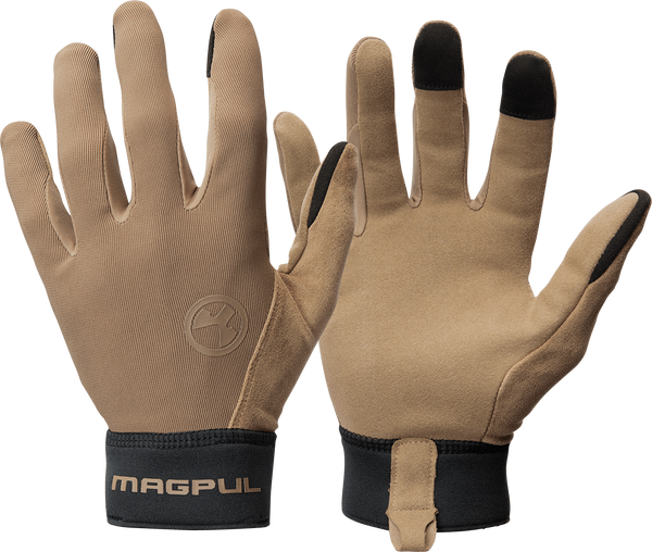 Magpul MAG1014-251 Technical 2.0 Gloves Coyote Touchscreen Synthetic/Suede Small