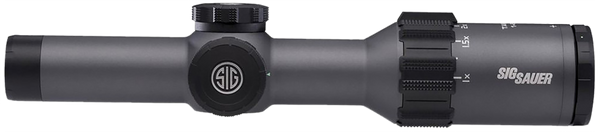 Sig Sauer Electro-Optics SOTM61003 Tango-MSR  Black 1-6x 24mm Illuminated Hellfire Reticle