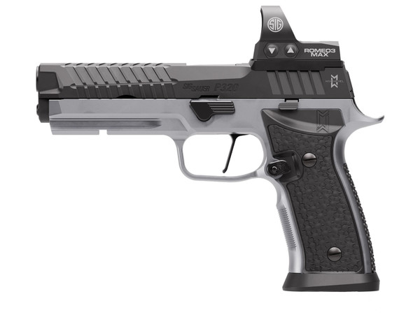 Sig Sauer P320 SXG Stainless 9mm 5" Barrel 10 Rounds w/Romeo3MAX