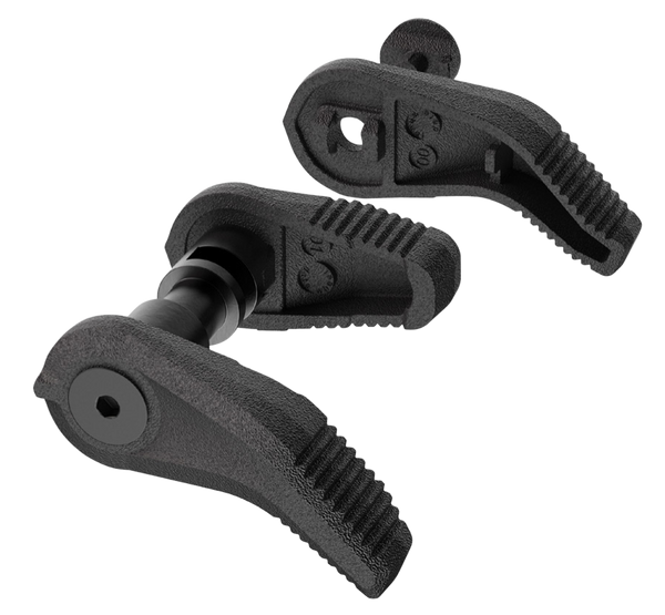 Magpul MAG1071-BLK MOE Enhanced Selector Kit  made of Polymer with Black Finish for HK MP5