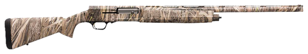 Browning 0118995005 A5 Sweet Sixteen 16 Gauge 26" 2.75" 4+1, Mossy Oak Shadow Grass Habitat, Synthetic Stock With Closed Radius Pistol Grip, Fiber Optic Sight, 3 Chokes Included