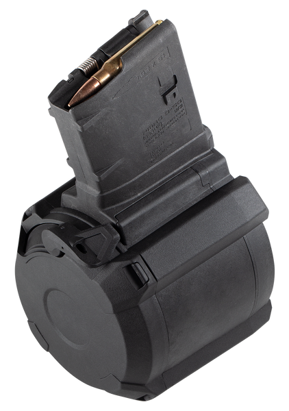 Magpul MAG993BLK PMAG GEN M3 50rd Drum 308 Win/7.62x51mm NATO Fits AR-10/M110/SR25 Black Polymer