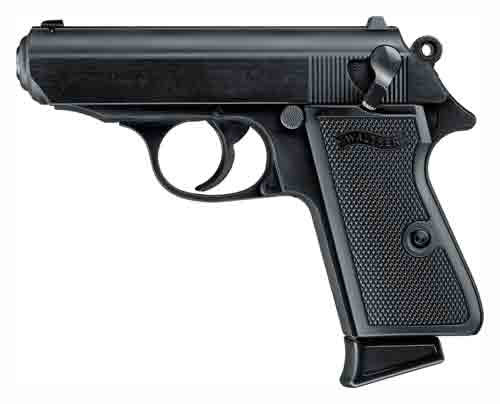 WALTHER PPK/S 22 LR 3.3" AS 10-SHOT BLACK MATTE