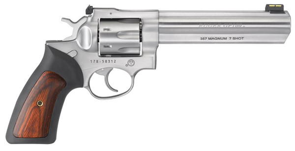 GP100 357MAG 7SH 6" SS AS357 Magnum | 38 Special