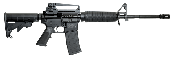 Smith & Wesson LE 311002 M&P15 with Carry Handle 
Semi-Automatic 223 Remington/5.56 NATO 16" 30+1 6-Position Black Stk Black