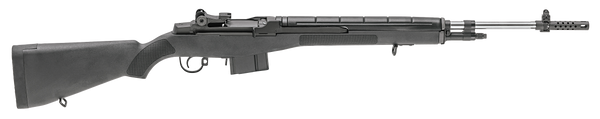 Springfield Armory MA9826C65CA M1A Loaded *CA Compliant 6.5 Creedmoor 10+1 22" Stainless Medium National Match Barrel, Black Parkerized Steel Receiver, Black Synthetic Fixed Stock