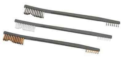 OTIS RECEIVER BRUSH 3 PACK NYLON BRONZE STAINLESS STEEL
