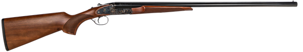 CZ-USA 06401 Sharp-Tail  12 Gauge 3" 2rd 28" Black Hard Chrome Side by Side Barrel, Color Case Hardened Metal Finish, Turkish Walnut Stock Includes 5 Chokes