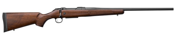 CZ-USA 07720 600+ American 308 Win 5+1 20" Black Nitride Threaded Barrel, Black Nitride Steel Drilled & Tapped Receiver, Turkish Walnut Fixed Stock