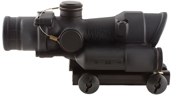 Trijicon 100390 ACOG  Matte Black 4x32mm LED Illuminated Green Crosshair .223/5.56 BDC Reticle