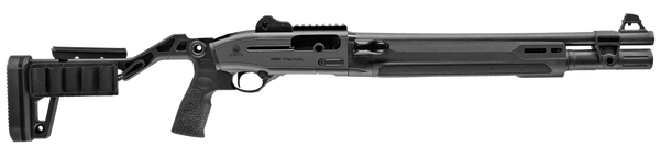 Beretta USA J131M2CPC18 1301 Tac C 12 Gauge Semi-Auto 3" 5+1 18.50" Black Steel Barrel, Black Aluminum Receiver w/Picatinny Rail, Black Chisel Fixed Synthetic Stock, Black Polymer Grip, M-LOK Mounting