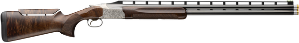 Browning 0183504003 Citori 825 Pro Trap 12 Gauge Break Open 2.75" 2rd 30" Polished Blued Over/Under Vent Rib Barrel, Silver Nitride Stainless Steel Receiver, Adj Comb Gloss Black Walnut Stock