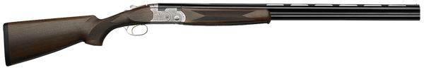 Beretta USA J686FN8 686 Silver Pigeon I 410 Gauge 3" 2rd 28" Blued Barrel, Nickel Engraved Metal Finish & Oiled Walnut Stock