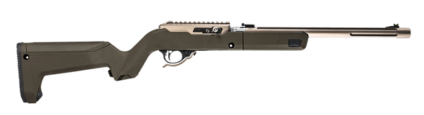 Magpul MAG808-ODG X-22 Backpacker Stock OD Green Synthetic for Ruger 10/22 Takedown