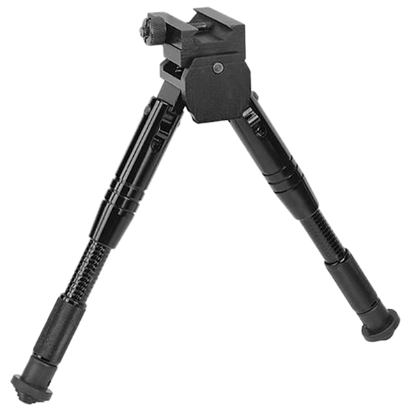 Caldwell 532255 AR Bipod Sitting 14.50"-30.50" Matte Black Aluminum
