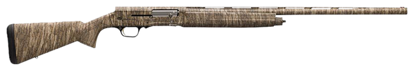 Browning 0118252004 A5  12 Gauge 28" Barrel 3.5" 4+1, Full Coverage Mossy Oak Bottomland, Textured Synthetic Stock With Closed Radius Pistol Grip