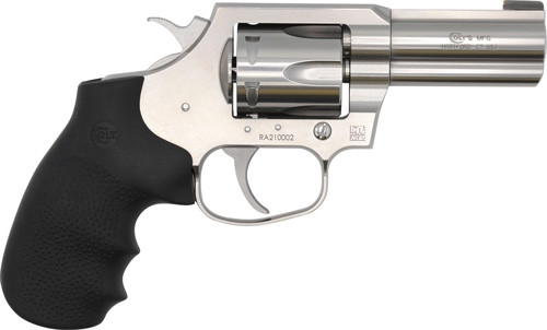 COLT KING COBRA 357MAG 3" 6RD STAINLESS BLACK RUBBER GRIPS<