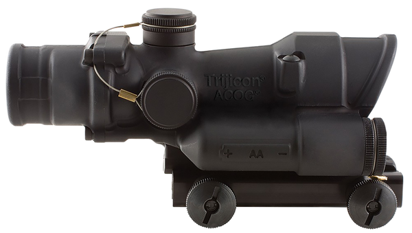 Trijicon 100394 ACOG  Matte Black 4x32mm LED Illuminated Red Horseshoe Dot 223/556 Reticle