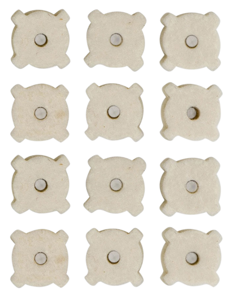 Otis FG2715PDB Star Chamber Cleaning Pads 5.56x45mm NATO Felt 12 PK