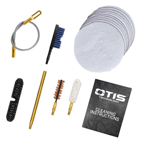 Otis FG70145 Patriot Cleaning Kit 45 Cal Pistol/ 15 Pieces Yellow Plastic Box Case