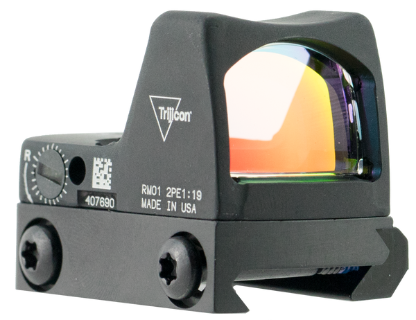 Trijicon 700601 RMR Type 2 Matte Black 1 X  0.89" x 0.67" 3.25 MOA Red Dot with Picatinny Mount